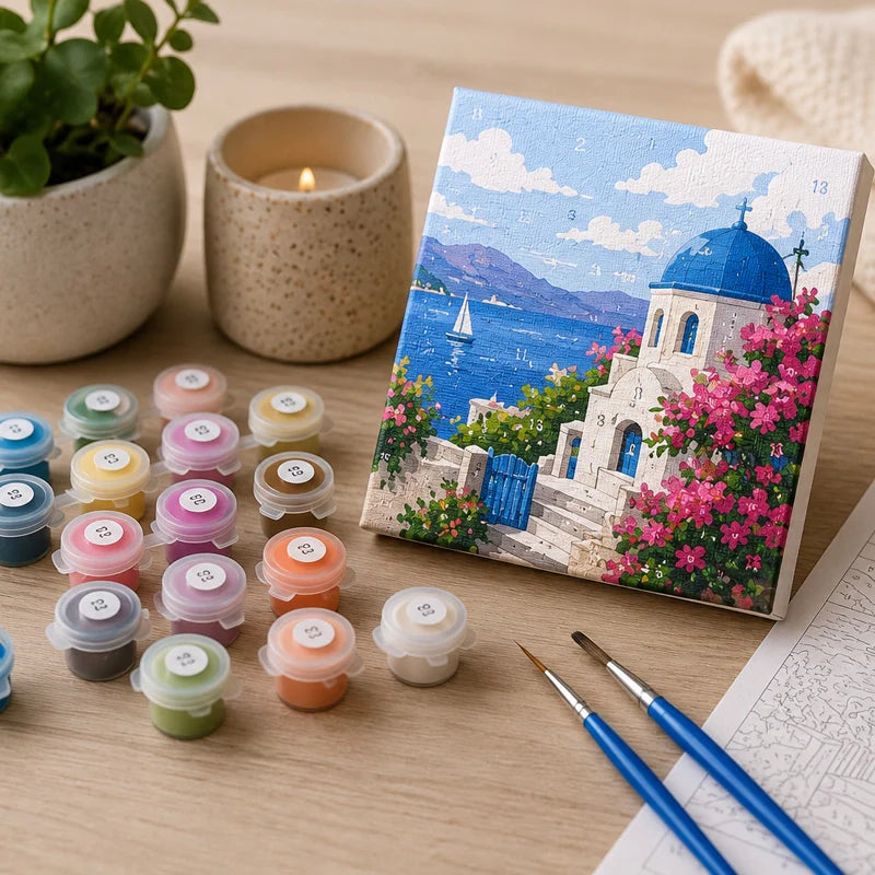 Mini Paint by Numbers Kits: How Can Such Small Canvases Deliver a Big Experience?