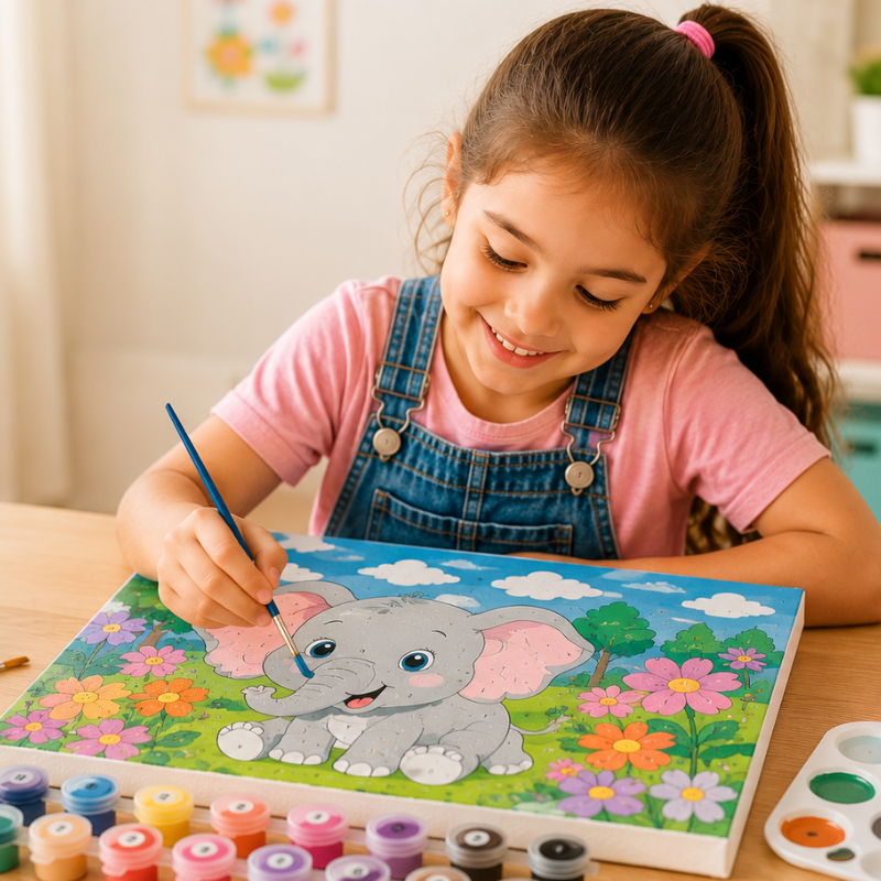 Why Is Kids Paint by Numbers Perfect for Young Minds?