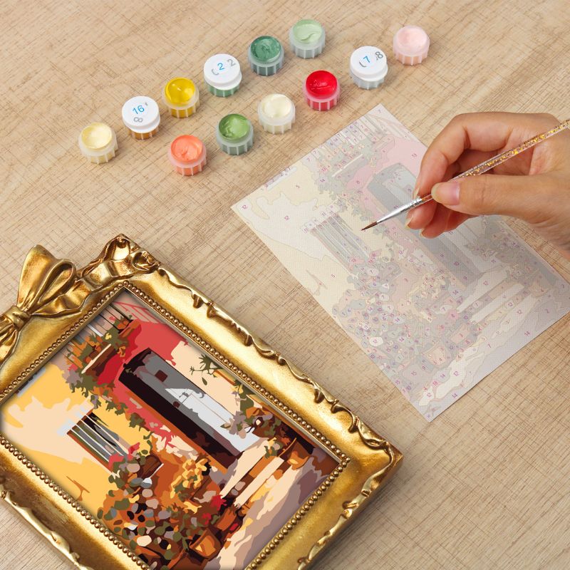 Mini Framed Paint by Numbers