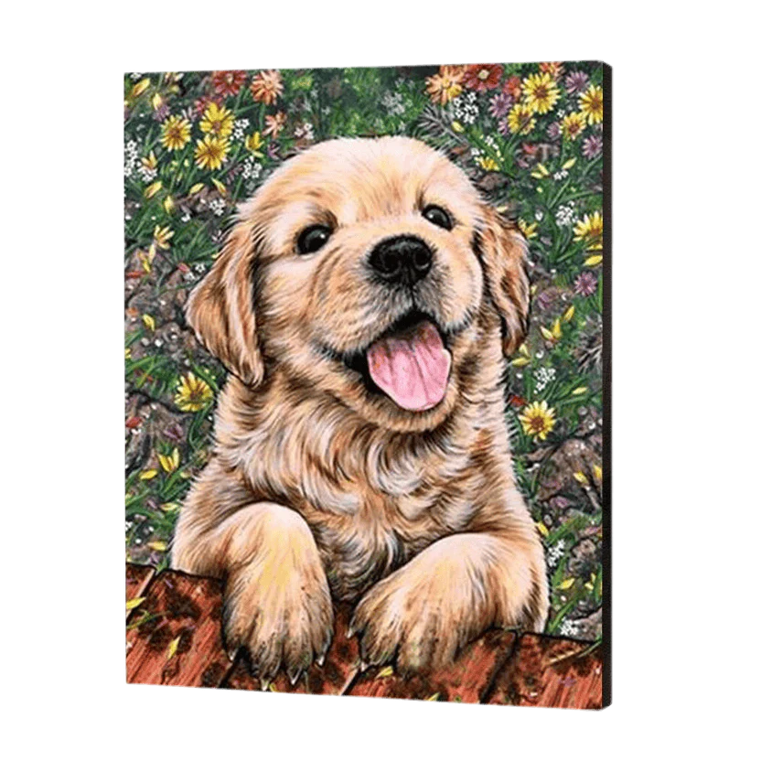 Dogs & Puppies Paint by Numbers UK