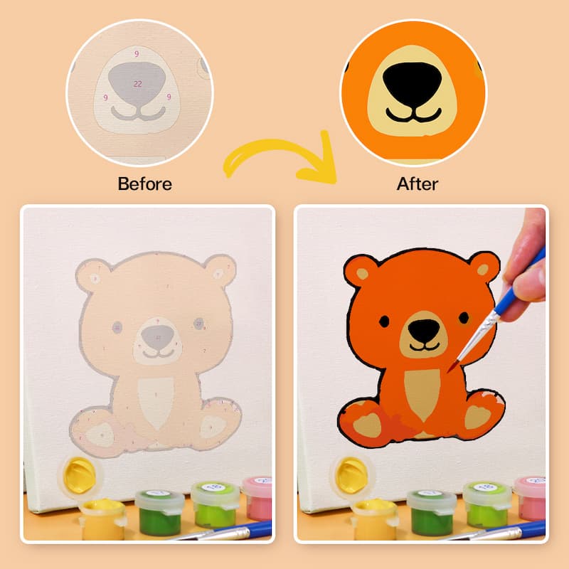 Adorable Animals - 6 Mini Paintings