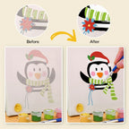 Festive Friends - 6 Mini Paintings
