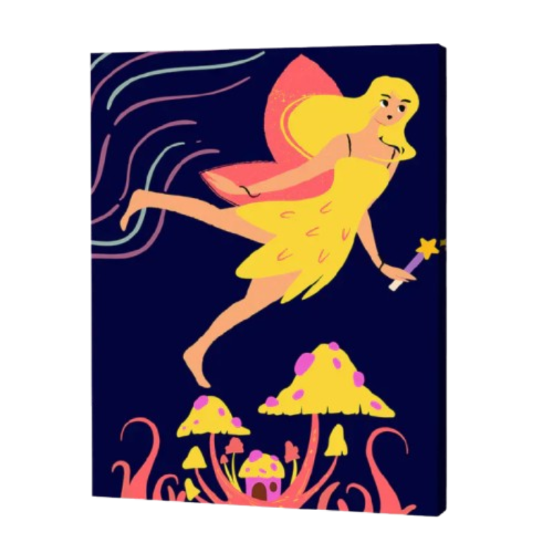 Angel Paint by Numbers for Kids Art Kit