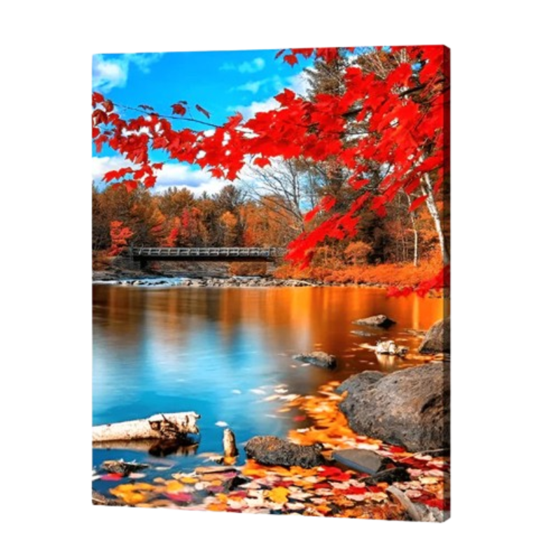 Autumn Serenity Paint by Numbers