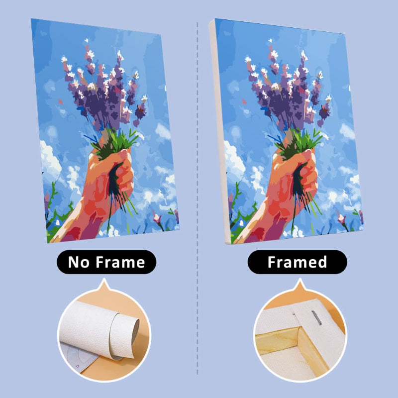 Blooming Skies - 6 Mini Paintings