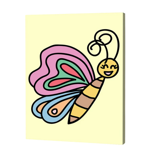 Butterfly Paint by Numbers for Kids