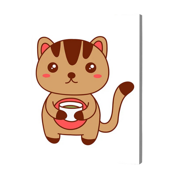 Cat Paint by Numbers for Kids