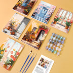 Charming Doorways - 6 Mini Paintings