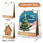 Christmas Tree Paint by Numbers Calendar
