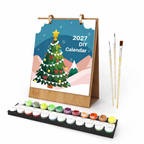 Christmas Tree Paint by Numbers Calendar