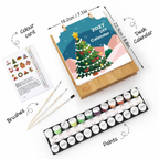 Christmas Tree Paint by Numbers Calendar