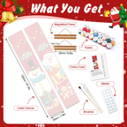 Christmas Wonderland Hanging Scroll Paint by Numbers Kit