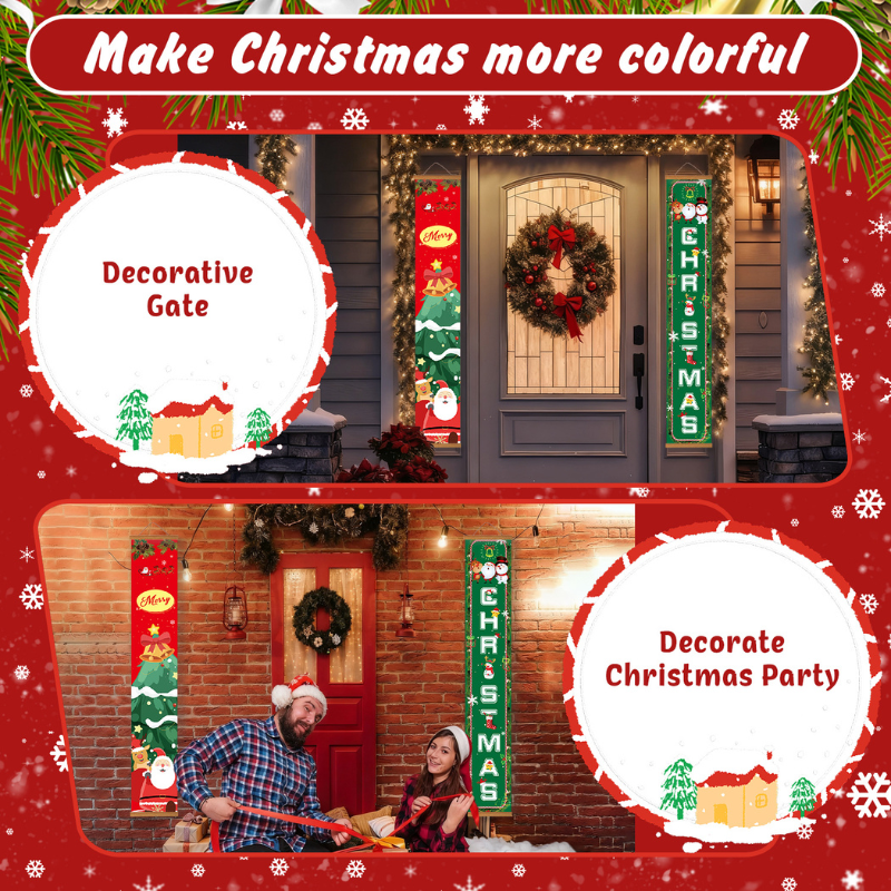 Christmas Wonderland Hanging Scroll Paint by Numbers Kit