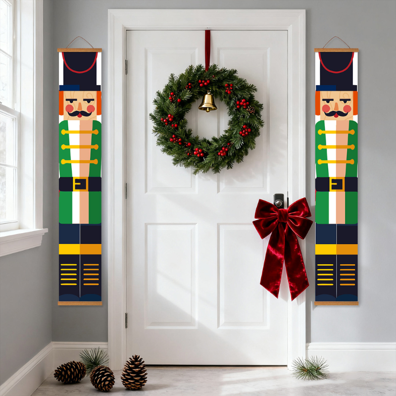 Classic Nutcracker Hanging Scroll Paint by Numbers Kit