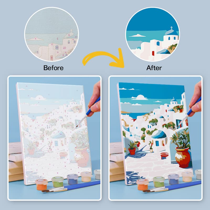 Coastal Escapes - 6 Mini Paintings