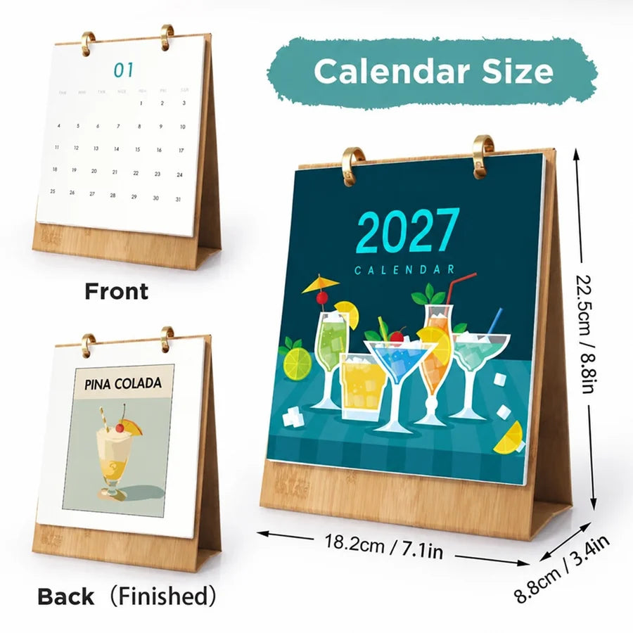 Cocktail Collection Paint by Numbers Calendar