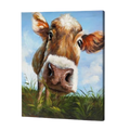 Cute Cow Paint by Numbers