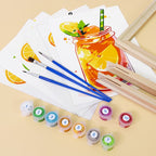 Fresh Sips - 6 Mini Paintings