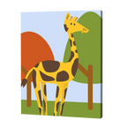 Giraffe Paint by Numbers for Kids