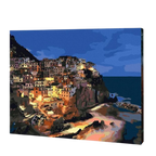 Italy Beach Scenery Paint by Numbers