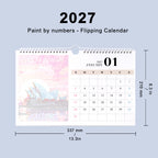 Landmark Paint by Numbers Calendar