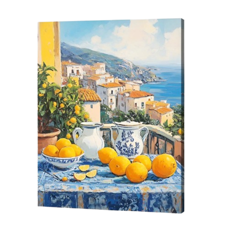 Lemon Bliss Paint by Numbers