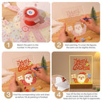 Merry Christmas Santa LED Paint by Numbers