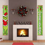 Mischievous Christmas Hanging Scroll Paint by Numbers Kit
