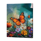 Monarch Meadow Paint by Numbers