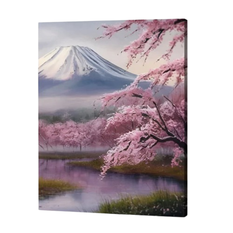 Mount Fuji Paint by Numbers
