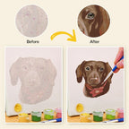 Lovely Dogs - 6 Mini Paintings