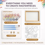 Gentle Soul Paint by Numbers