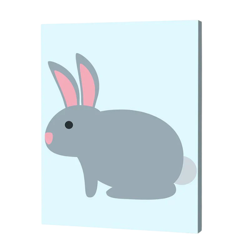 Rabbit Paint by Numbers for Kids