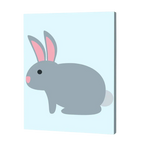 Rabbit Paint by Numbers for Kids