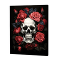 Rose and Skull Paint by Numbers