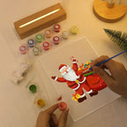 Santa’s Festive Candy Sack LED Paint by Numbers