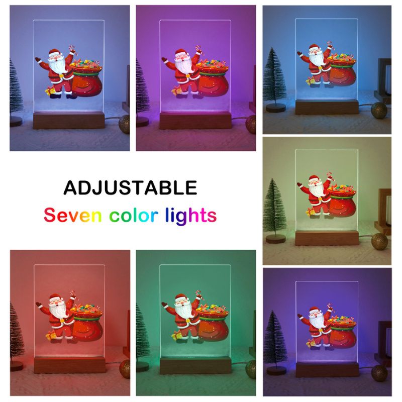 Santa’s Festive Candy Sack LED Paint by Numbers