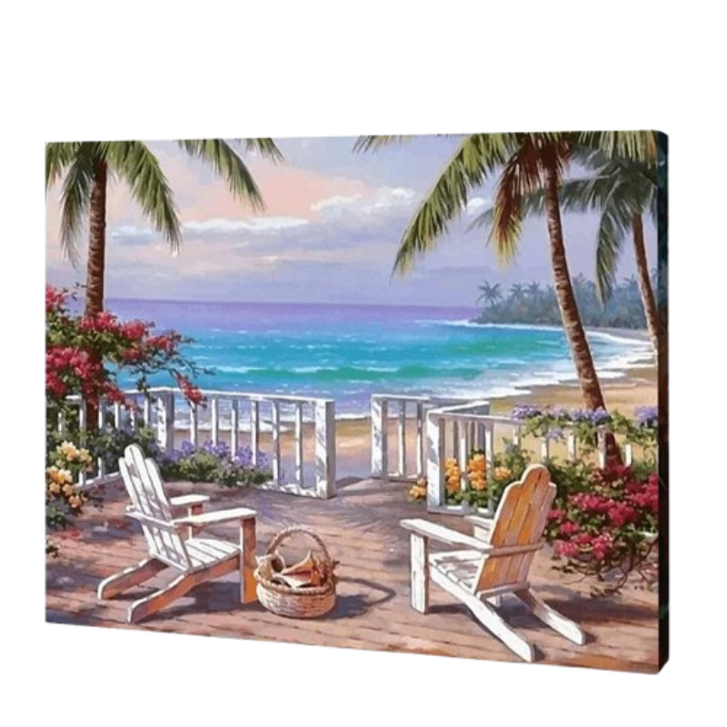 Seaside Paint by Numbers