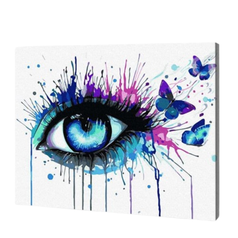 Spectrum Eye Paint by Numbers