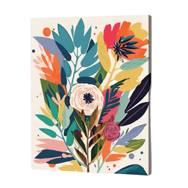 Vibrant Bloom Paint by Numbers