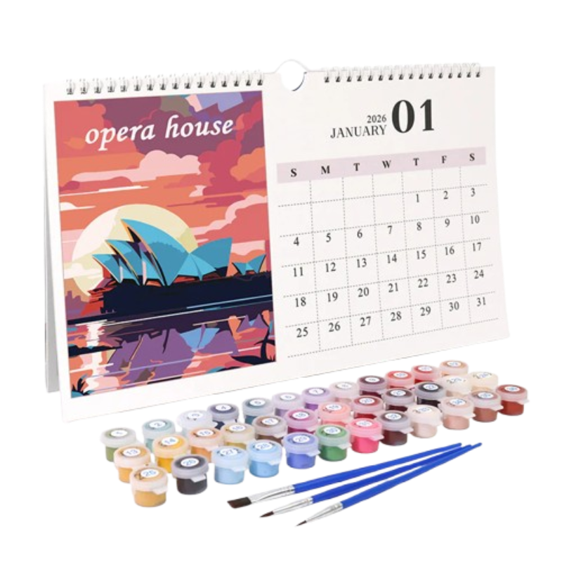 Paint by Numbers Calendar